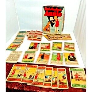 1937 Whitman Little Orphan Annie Rummy Cards